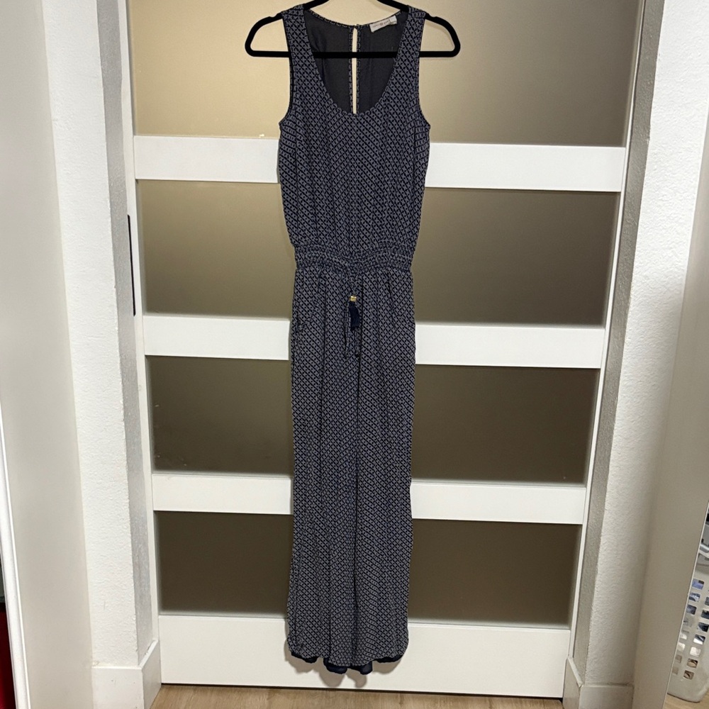 Tory Burch Navy Jumpsuit